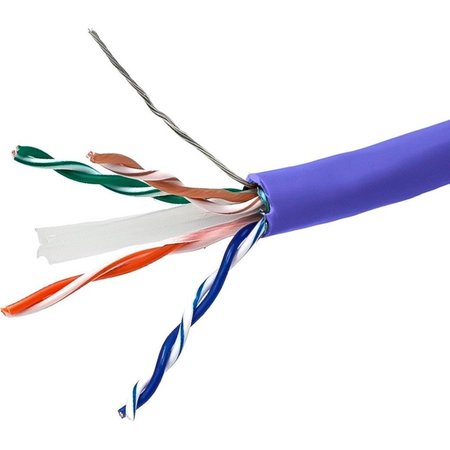 MONOPRICE 1000Ft Cat6A Ftp Solid, (Cmr), Blue 13072